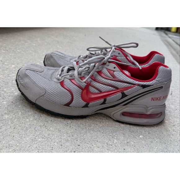 Nike Air Match Torch 4 Running Shoes Silver Red Athletic Sneakers Mens Size 11.5 main image 9